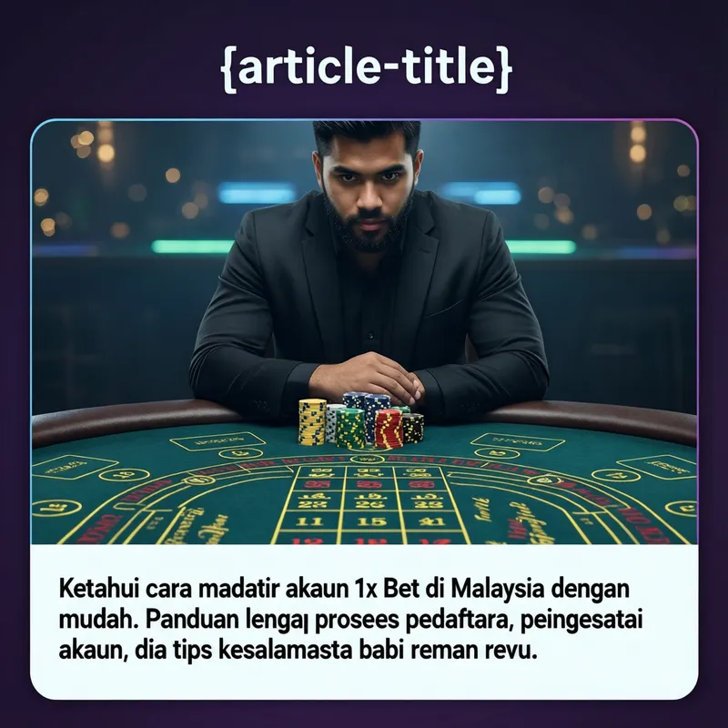 Daftar 1x bet
